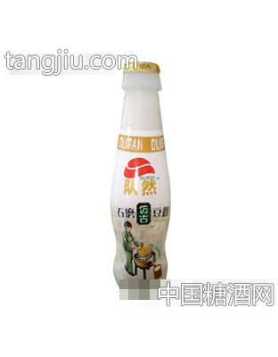 队然石磨豆奶330ml
