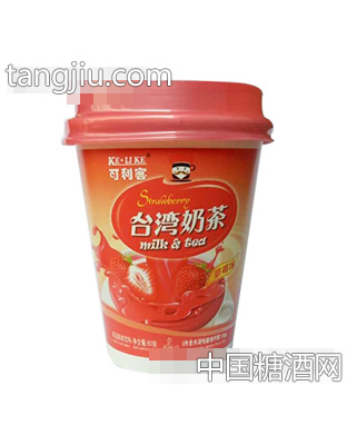可利客台湾奶茶草莓味