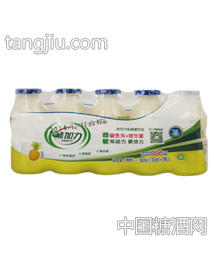 味加力凤梨味乳酸菌饮品100mlx5瓶
