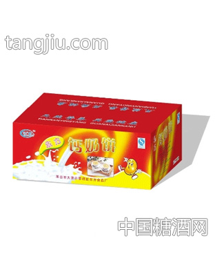 东方钙奶饼箱装