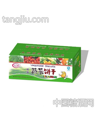 咸味蔬菜饼干箱装