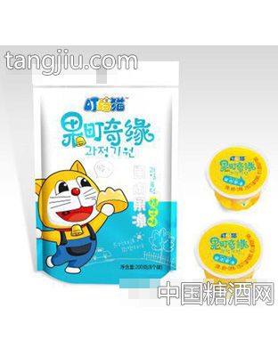 叮当猫果町奇缘果肉果冻