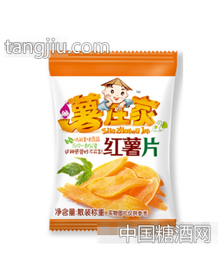 薯庄家红薯片散装称重