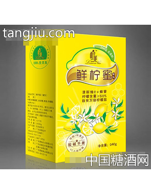 柠美鲜柠蜜240g