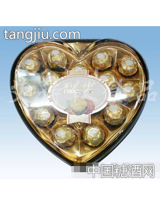 艾诗仪心形巧克力十六颗装