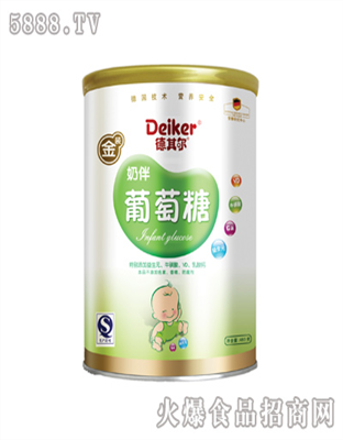 德其尔奶伴葡萄糖480g