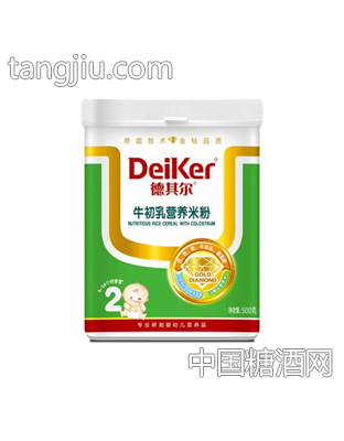 牛初乳营养米粉2段500g