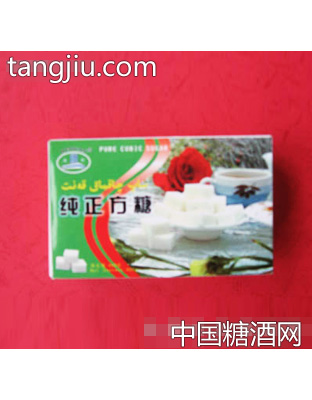 德全绿色盒装纯正方糖