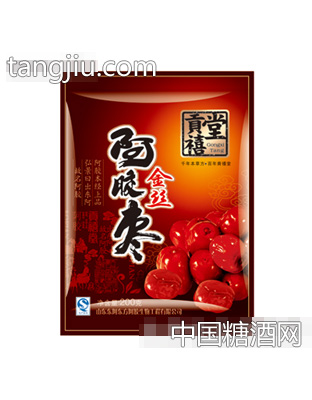 金丝阿胶枣200克