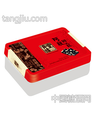 塑料盒阿胶固元糕450克