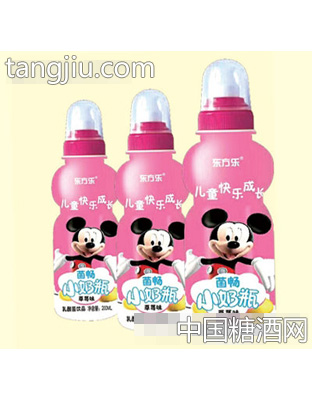 菌畅小奶瓶草莓味200ml