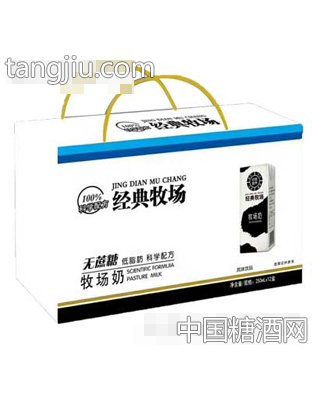 江中经典牧场无蔗糖250mlx12盒
