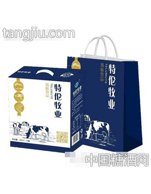 特伦牧业风味饮品250mlx12盒