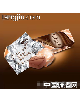 德芙牛奶杏仁酱夹心巧克力
