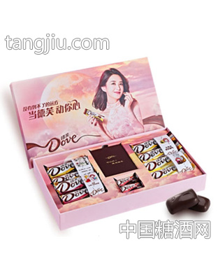德芙月亮赵丽颖限量定制礼盒牛奶巧克力