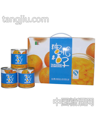 糖水桔子312gX6罐礼盒装