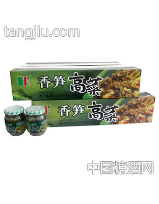 香笋高菜115gX24瓶普通包装