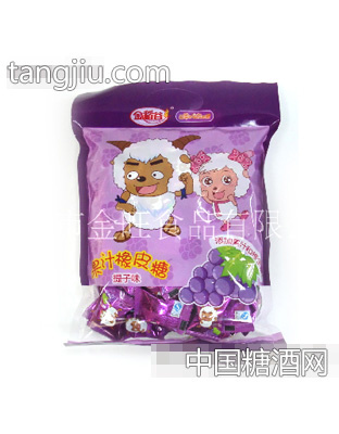金稻谷牌喜羊羊果汁橡皮糖（提子味）