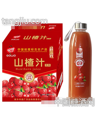 果罗山楂汁饮料918mlx6瓶