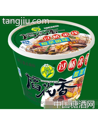 桶装稻花香过桥米线酸菜鱼味
