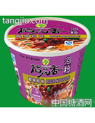 桶装稻花香河粉酸辣粉味