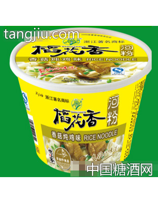 桶装稻花香河粉香菇炖鸡味