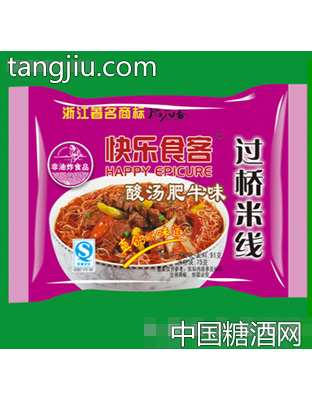 袋装快乐食客过桥米线酸汤肥牛味