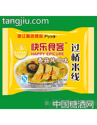 袋装快乐食客过桥米线香菇炖鸡味