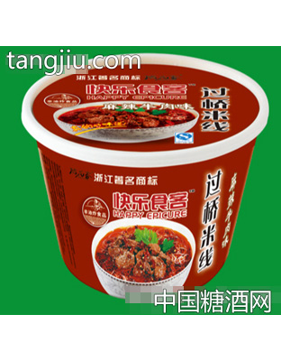 桶装快乐食客过桥米线麻辣牛肉味