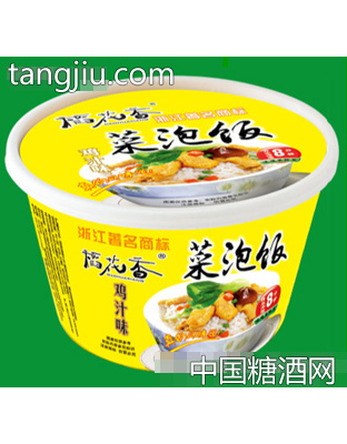 稻花香菜泡饭鸡汁味