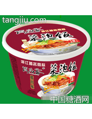 稻花香菜泡饭腊肉味