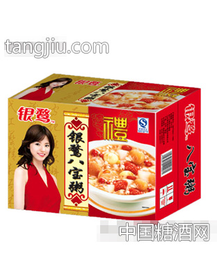 银鹜八宝粥320g12罐箱装