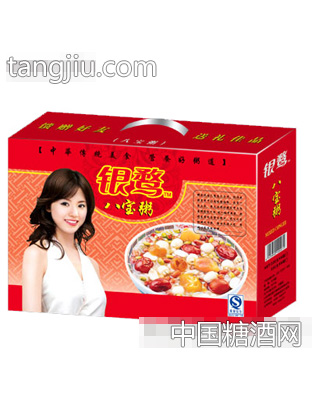 银鹜八宝粥320g12罐装