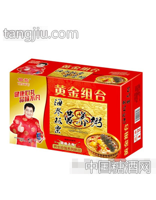 银鹜黄金组合海参板栗营养粥