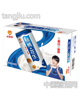 叮当牛核桃+花生240mlx20罐