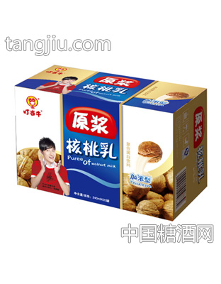叮当牛原浆核桃乳240mlx16罐