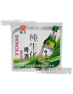 鼎力纯生化啤酒（箱）