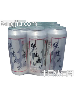 鼎力纯生风味啤酒