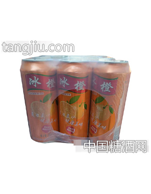 鼎力啤酒冰橙易拉罐