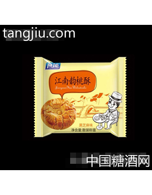 顶能江南韵桃酥黑芝麻味