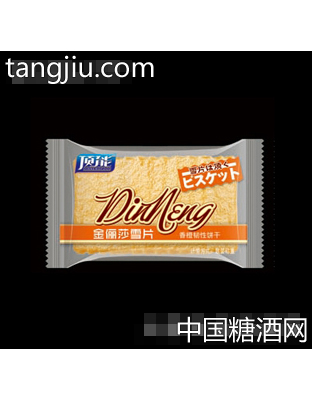 顶能金俪莎雪片香橙韧性饼干散装