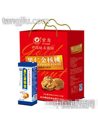 紫鸢果仁金核桃利乐砖