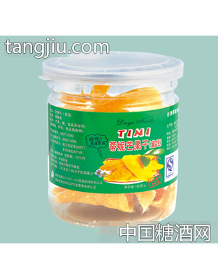 蒂妮罐装芒果干