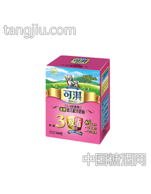 可淇双盾金装幼儿配方奶粉盒装400g