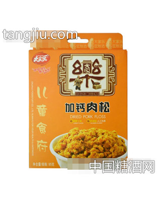 大家乐儿童加钙肉松95克