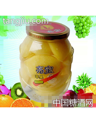 亮宝苹果890g罐头