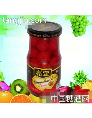 亮宝冰糖草莓245g罐头