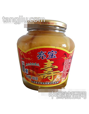 亮宝黄桃寿罐头950克