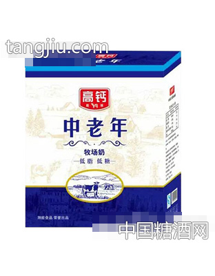 翔能高钙中老年牧场奶礼盒