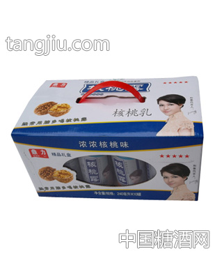 鼎力核桃露开窗礼盒